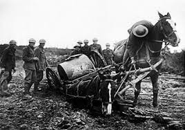 WWI mud horses